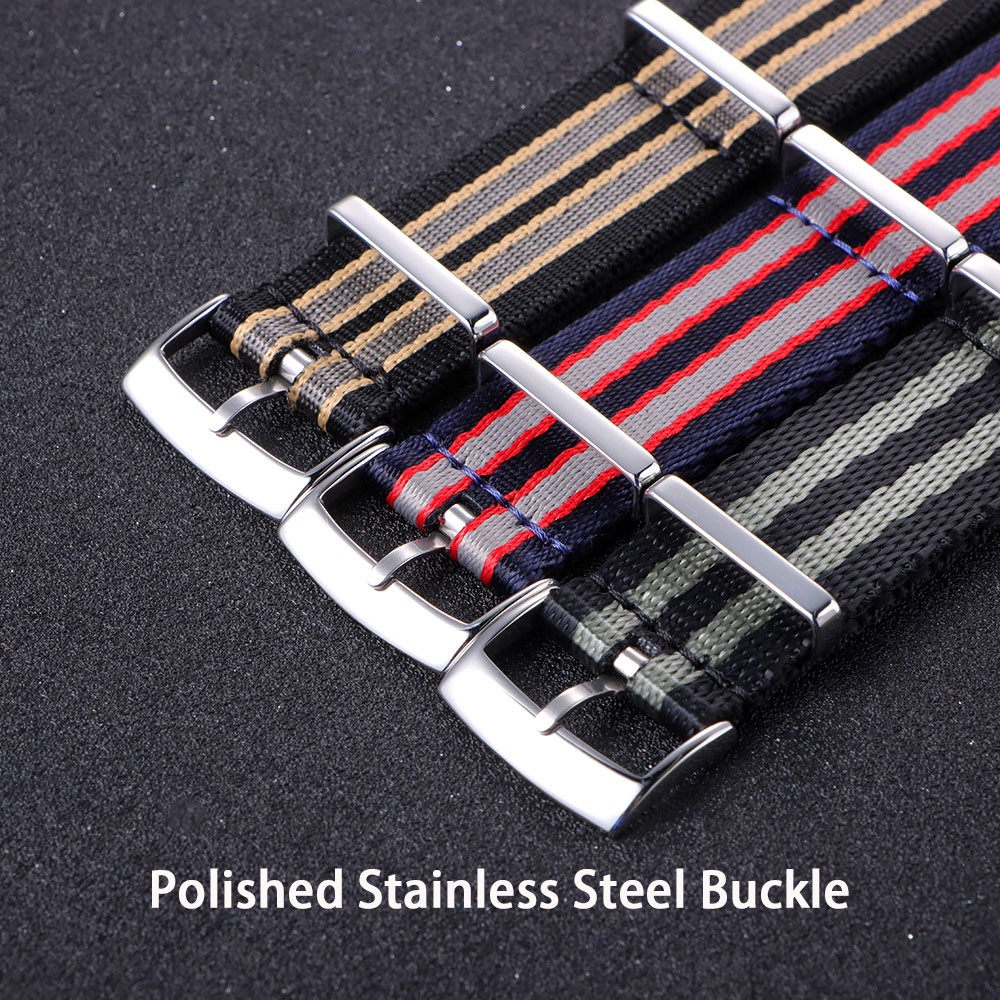 20mm Military Nylon Watch Band for Tudor for Omega Seamaster 300 007 for Men