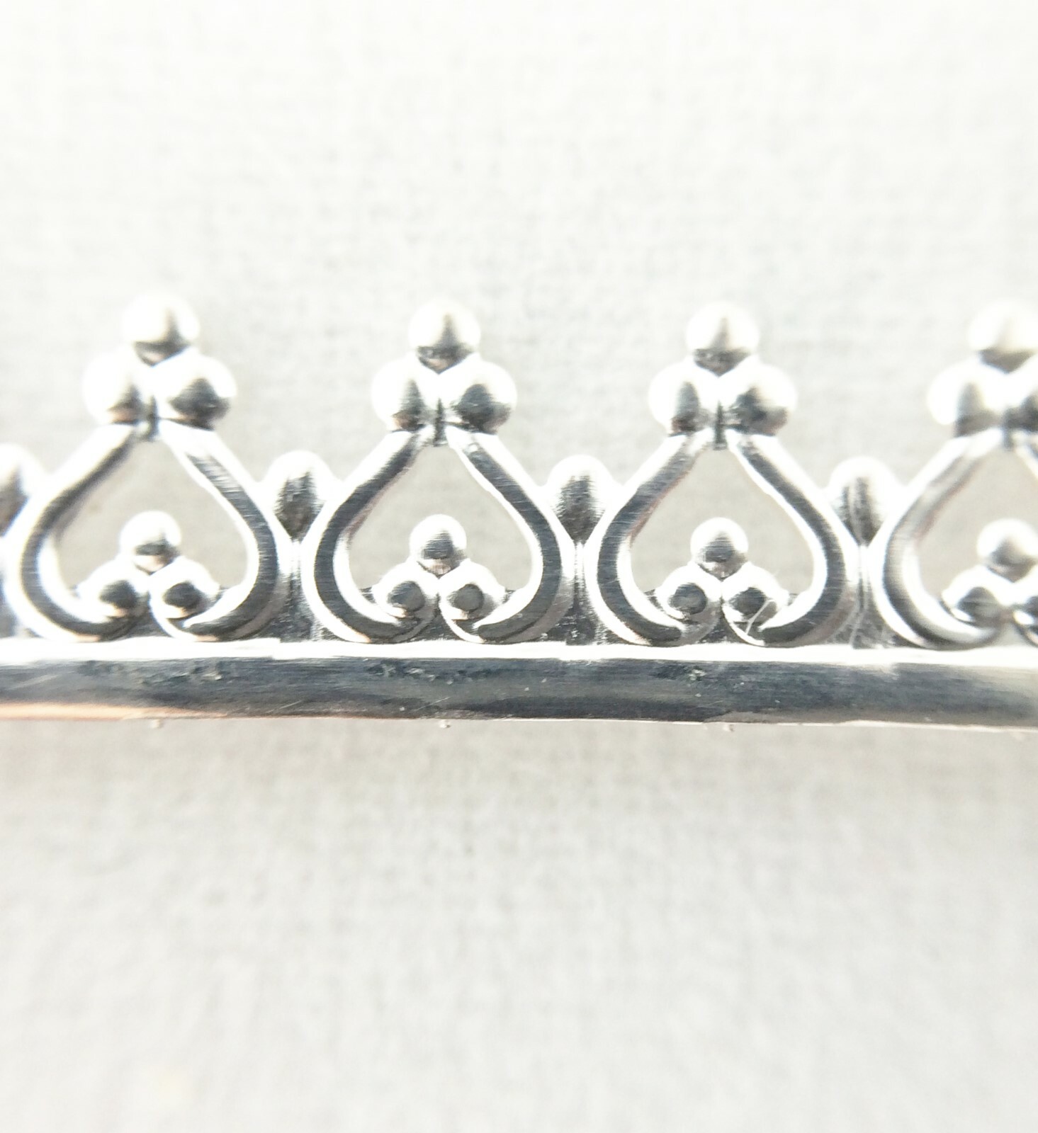 Inverted Heart 925 Sterling Silver Gallery Wire 1 5 10 Feet Jewelry Setting