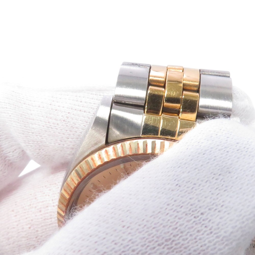 TUDOR Prince Oyster Date 34mm Stainless Steel/K18YG/Gold Plated Gold Dial 74033