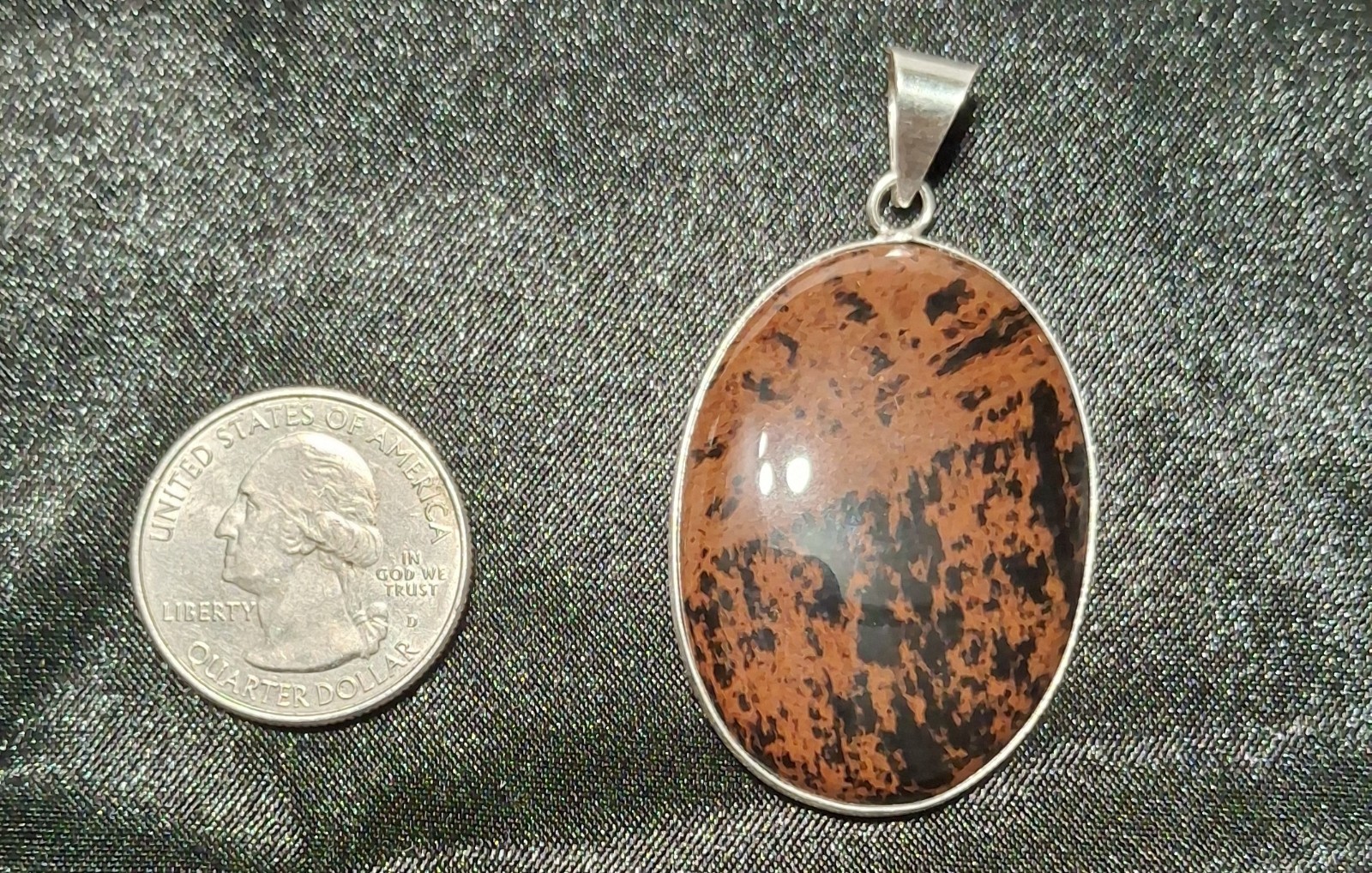 Mahogany Obsidian Pendant (NEC 1 – #2)