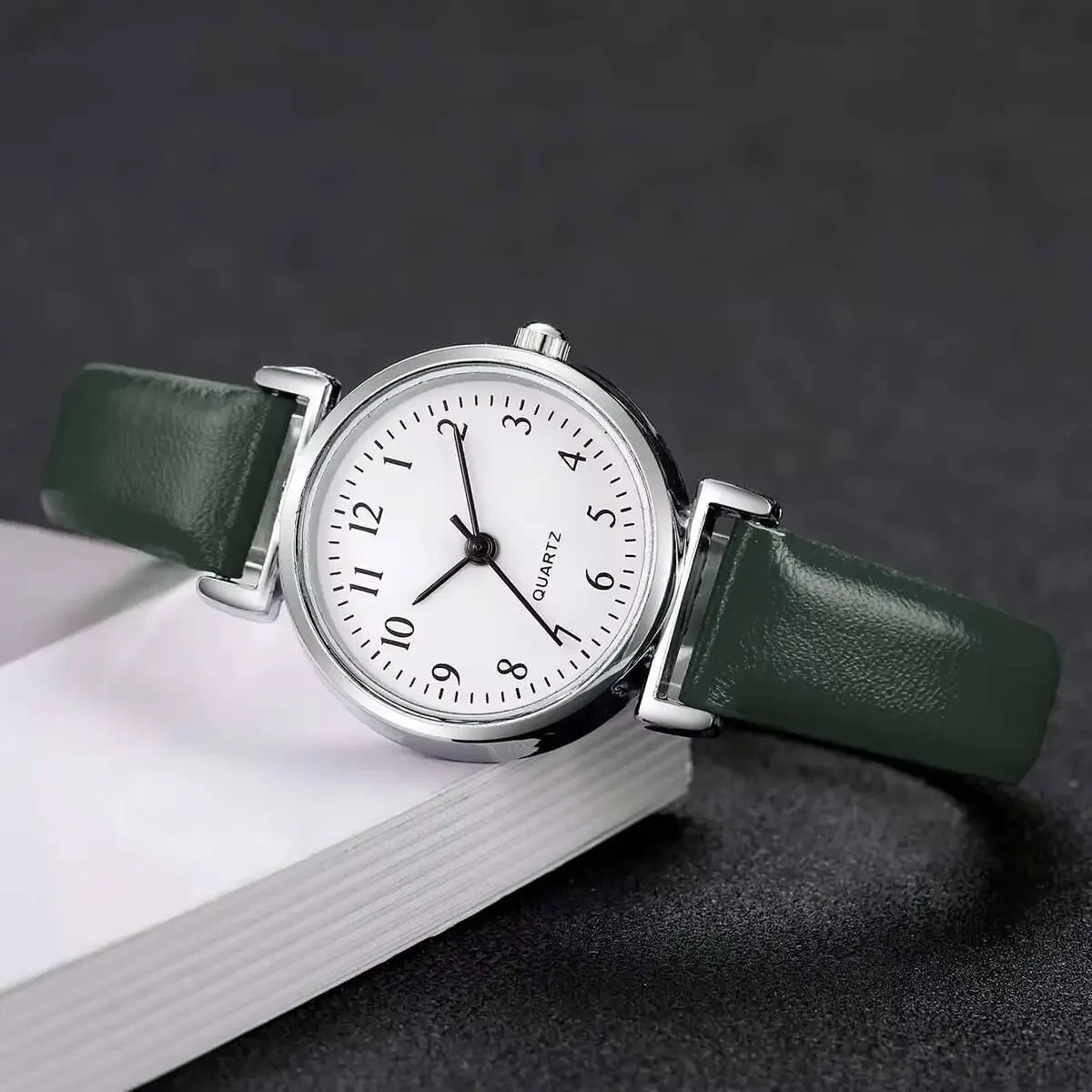 Small Dial Women’s Watch – Simple Leather Band, Analog Quartz Wristwatch,Fashion
