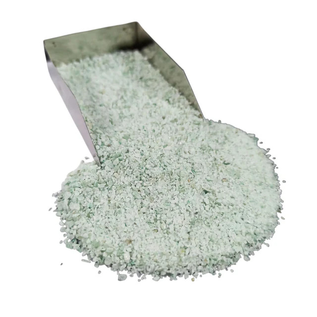 Green Mica 0.5-1mm Stone Granules for Resin Jewelry Decor