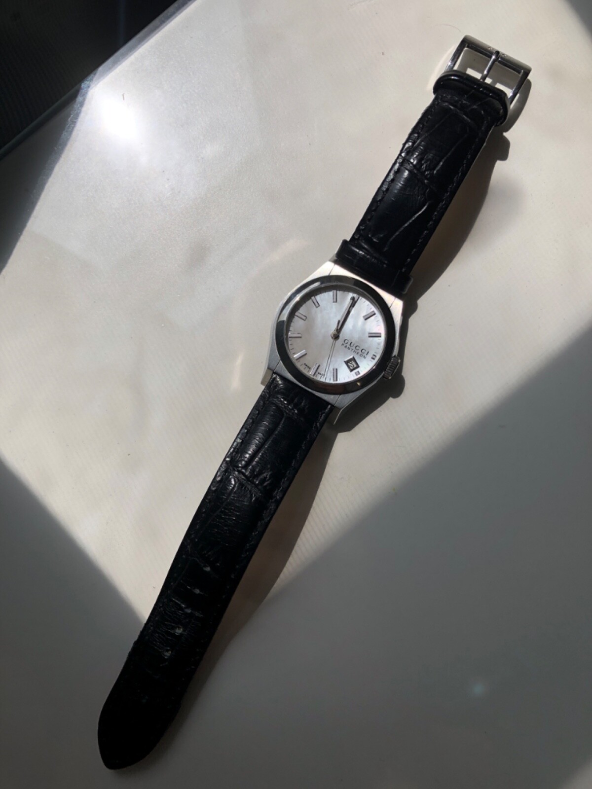 gucci pantheon watch 35mm
