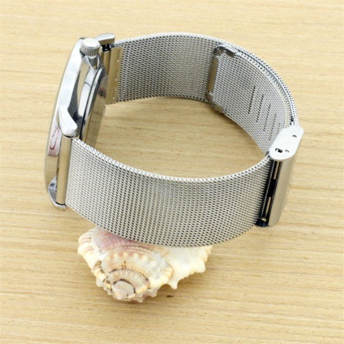 0.4mm line Ultra-Thin Stainless Steel Mesh Watch Band 8-24mm Milanese Mesh Strap