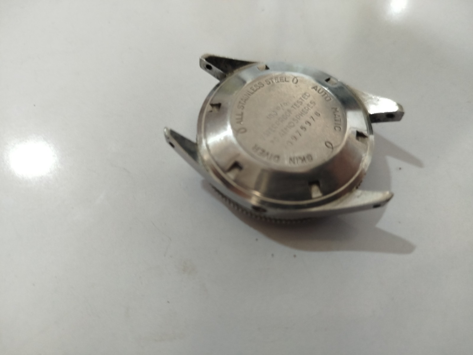 Genuine ⭐ Case And Case Back Watch Yema Skin Diver ref. 8755 Feet