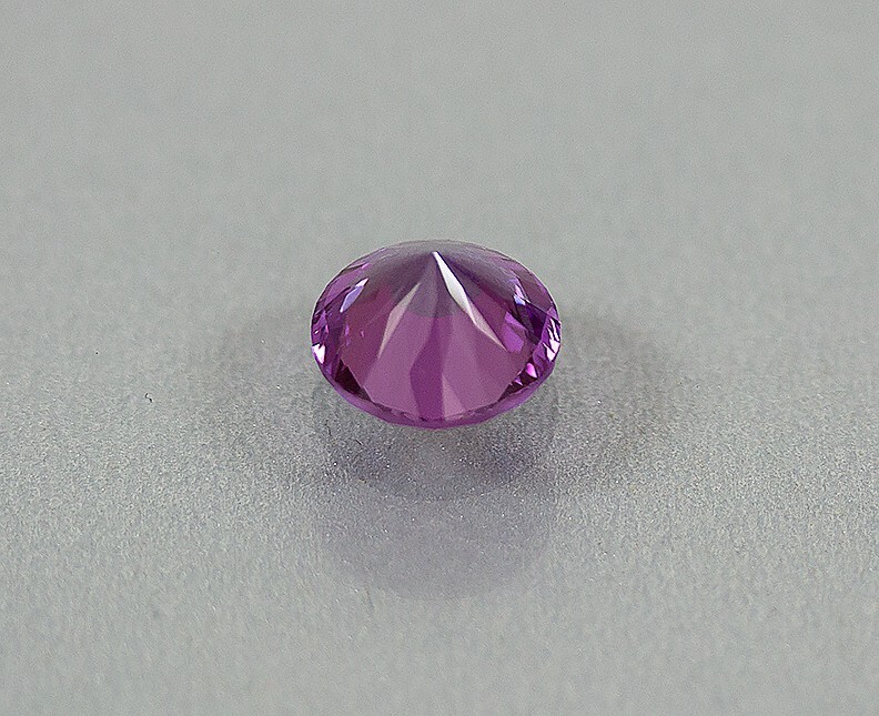Purple Spinel. Lab Created. Amazing Cut. 5.50 cts. Gorgeous Color & Brilliance.