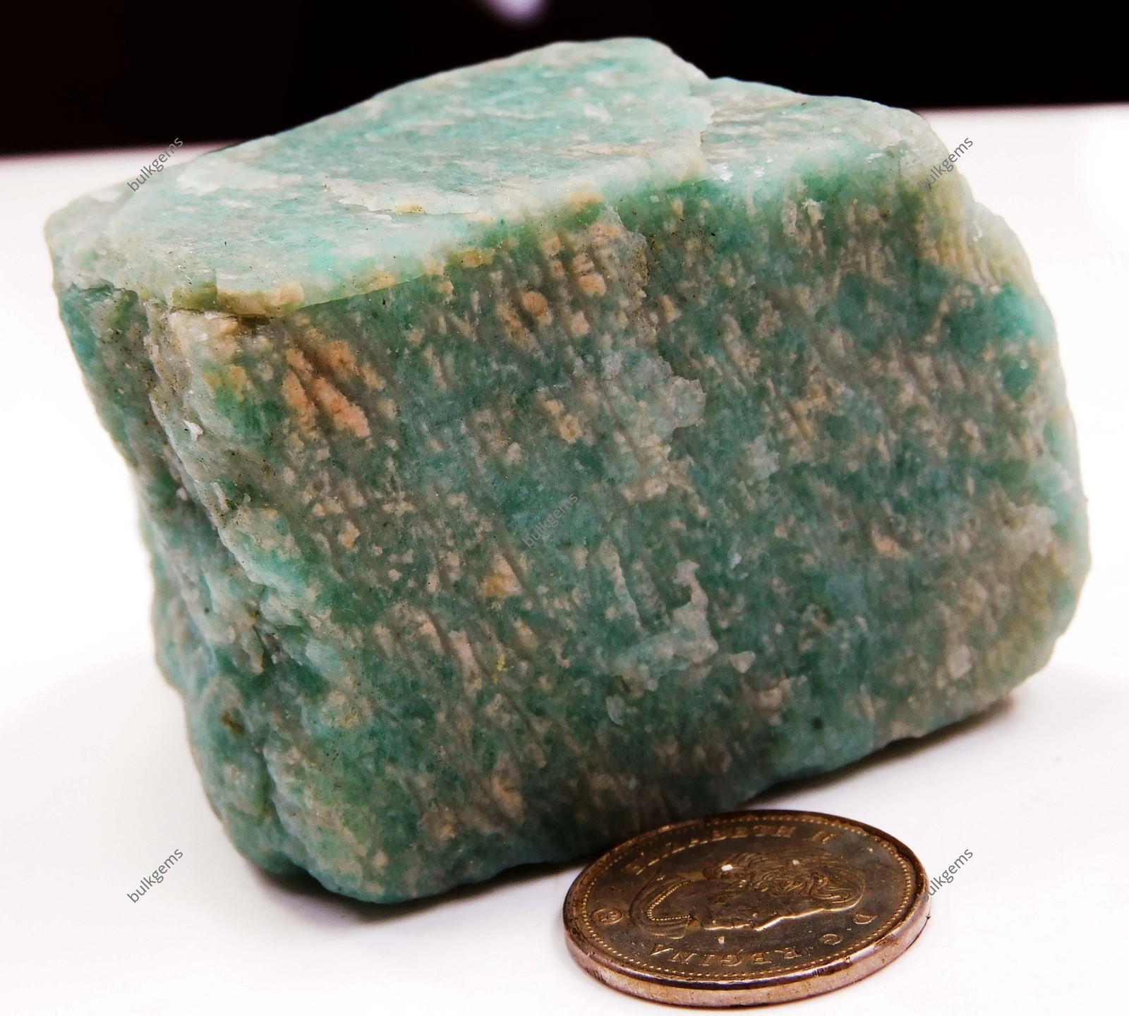 1260.75 Ct Natural Amazonite Blue Earth Mined Rough Certified Loose Gemstone