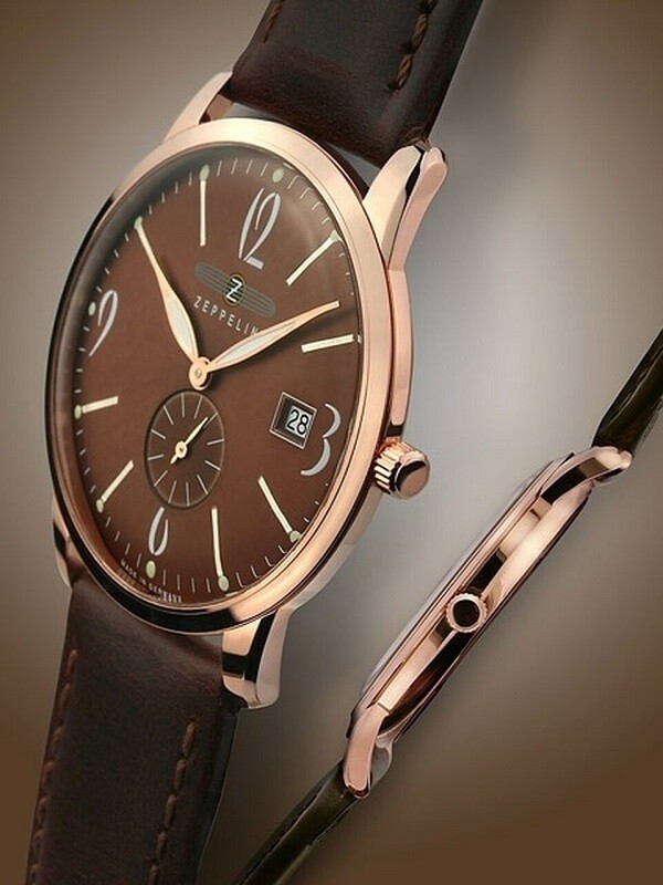 Graf Zeppelin Flatline Men’s Dress Watch that is Just 7mm Thin!