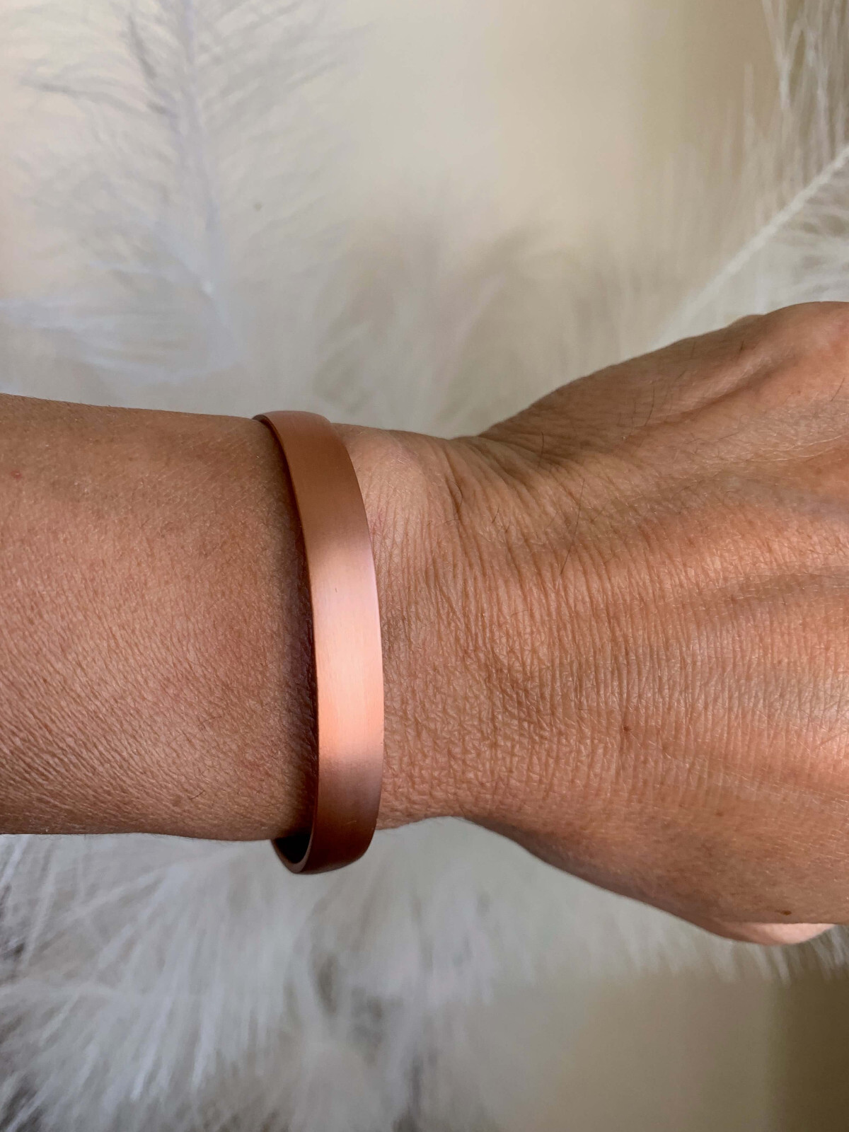 Elegant Pure Copper Magnetic Bracelet Energy Balance Arthritis Pain Relief Cuff
