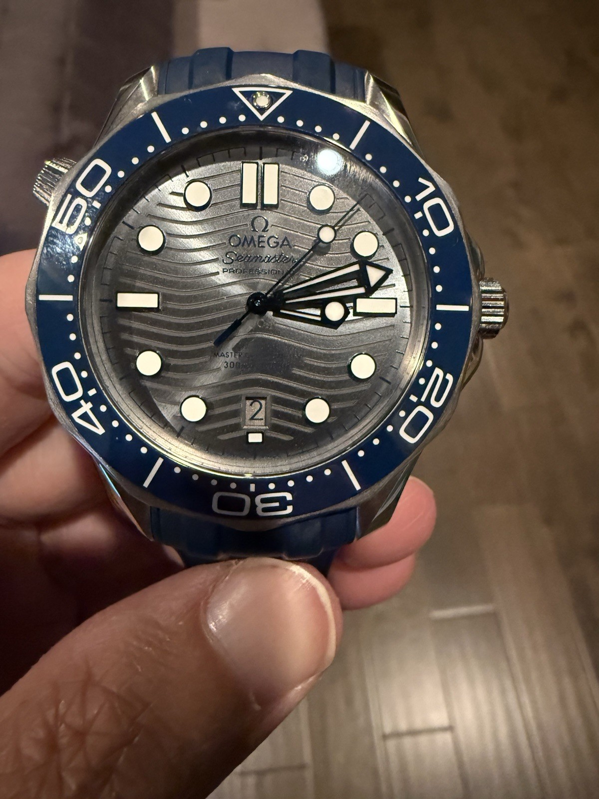 OMEGA Seamaster Diver 300M 210.32.42.20.06.001 Grey Wave dial