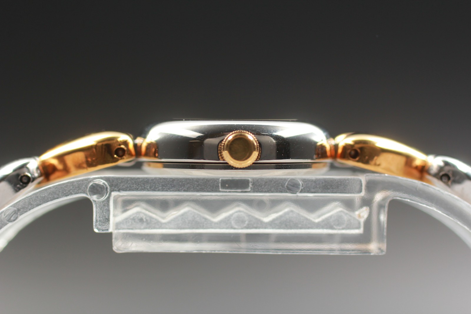 Vtg 1996 N MINT Seiko Alba V232-0230 Quartz Two-Tone Round Womens Watch JAPAN