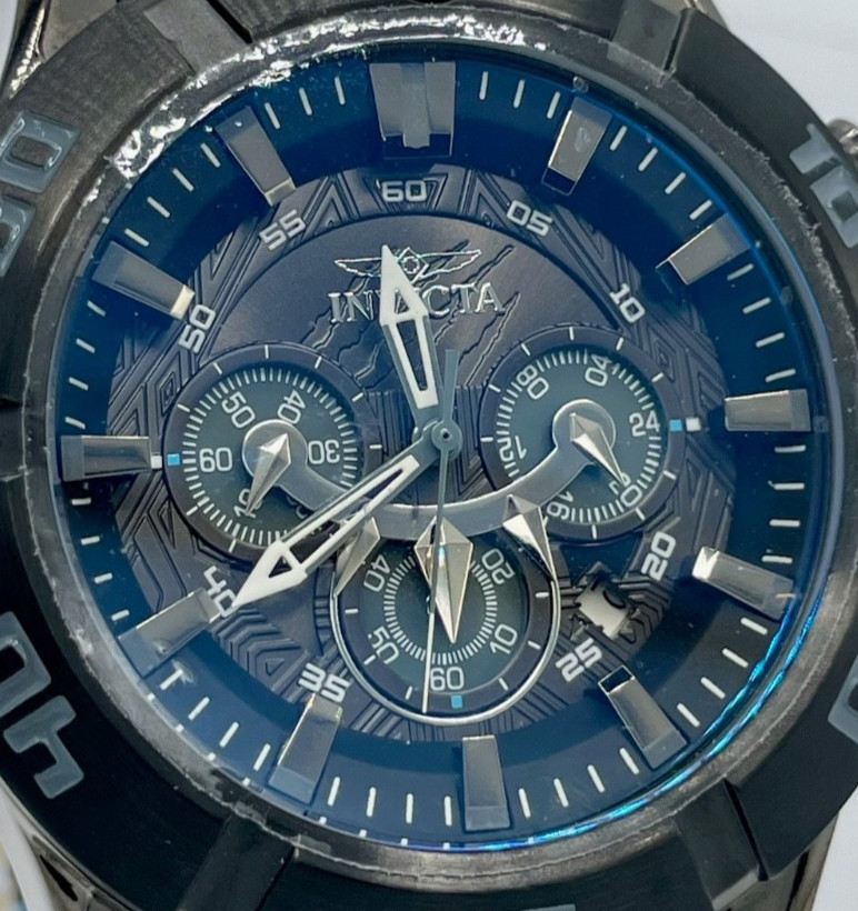 Invicta Marvel Black Panther Men’s Watch 50mm Blk/Gunmetal 26749 Limited to 3000