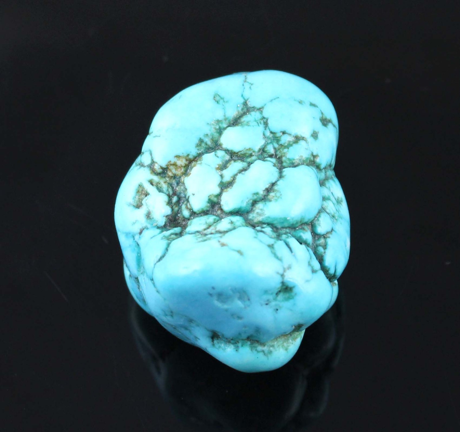 80.85 Ct/34 mm Natural Arizona Blue Turquoise Sleeping Beauty Gemstone Rough