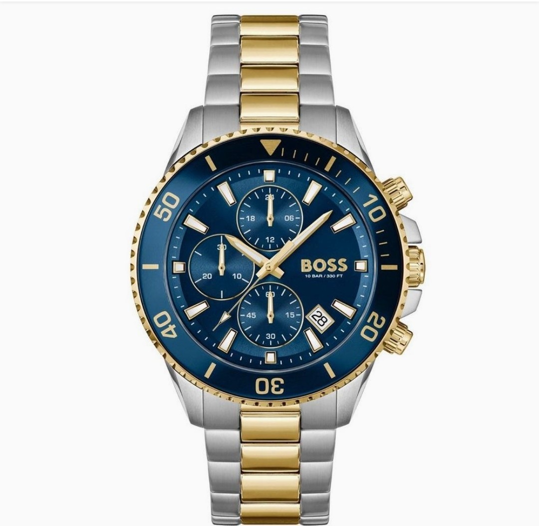 Hugo Boss Men’s Watch HB1514257 Stainless Steel Bracelet Blue Dial