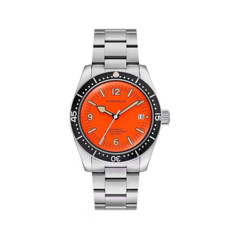 Caravelle Sea Hunter “Devil Diver” by Bulova Automatic Reissue 39mm 43B177 Watch