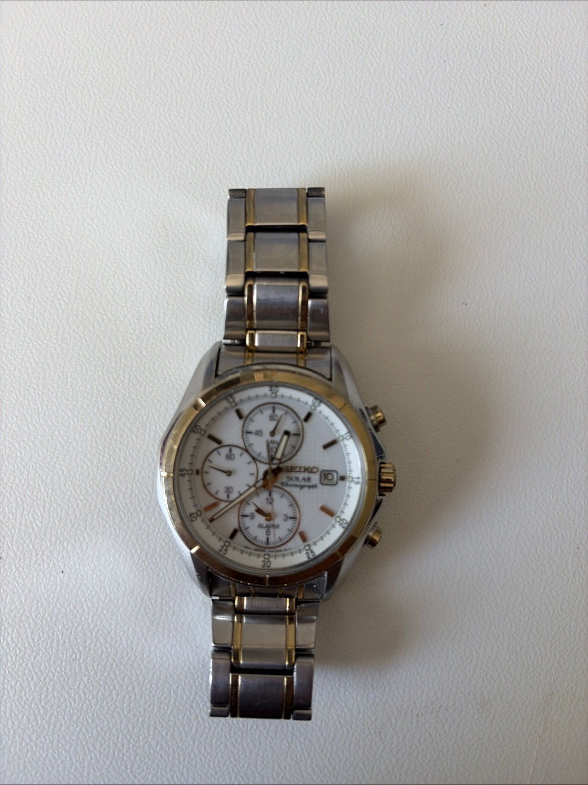 Seiko Men’s Solar Chronograph Watch