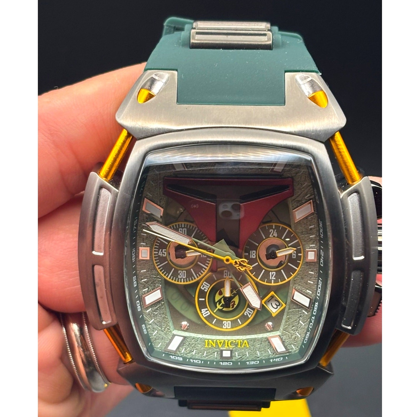 Invicta Star Wars Boba Fett Diablo 37435 LE Chronograph 53mm Watch NIB