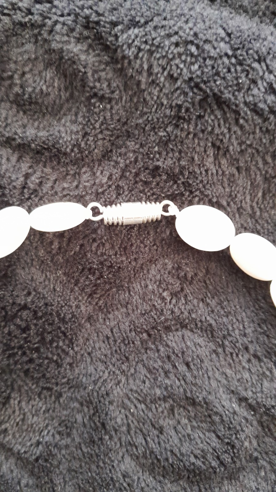 Mother of Pearl Prayernecklace – handmade 40cm length approx – FAST UK DELIVERY