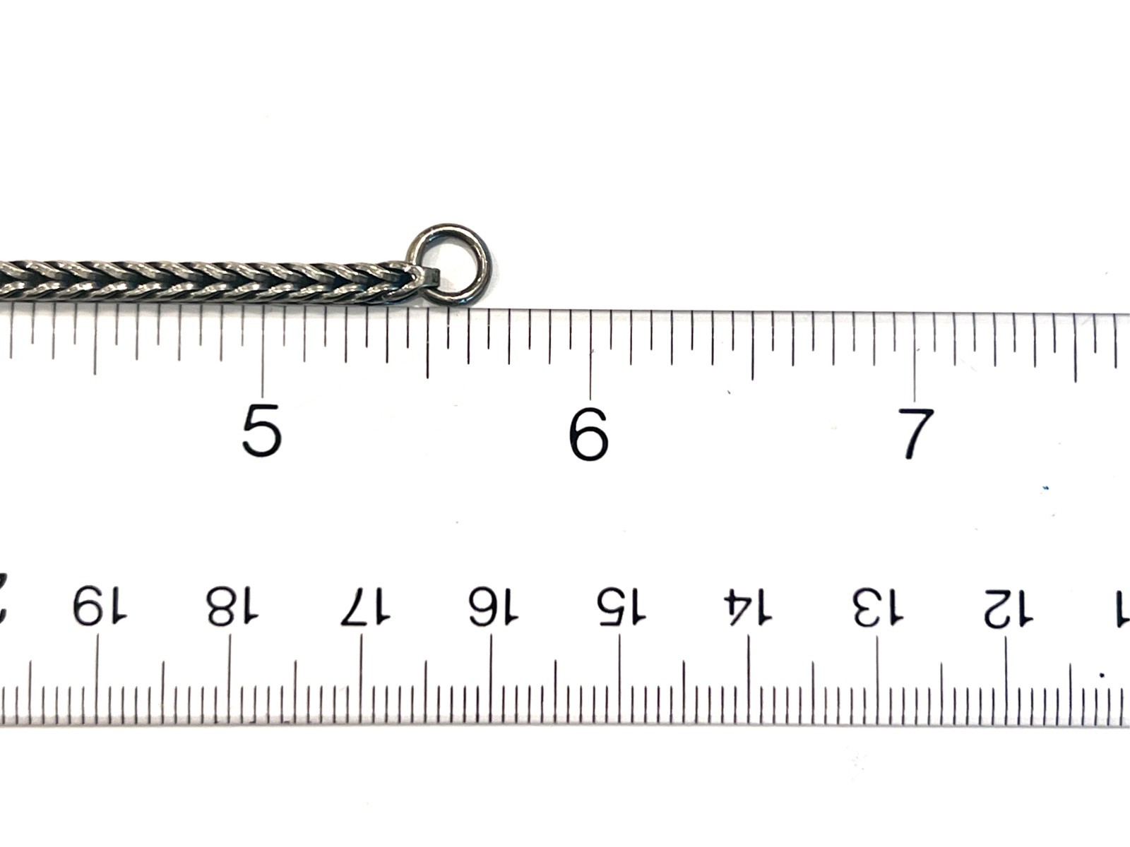 TROLLBEADS Sterling Silver Foxtail Bracelet 5.5″ Long- (Less 1″ Clasp Allowance)