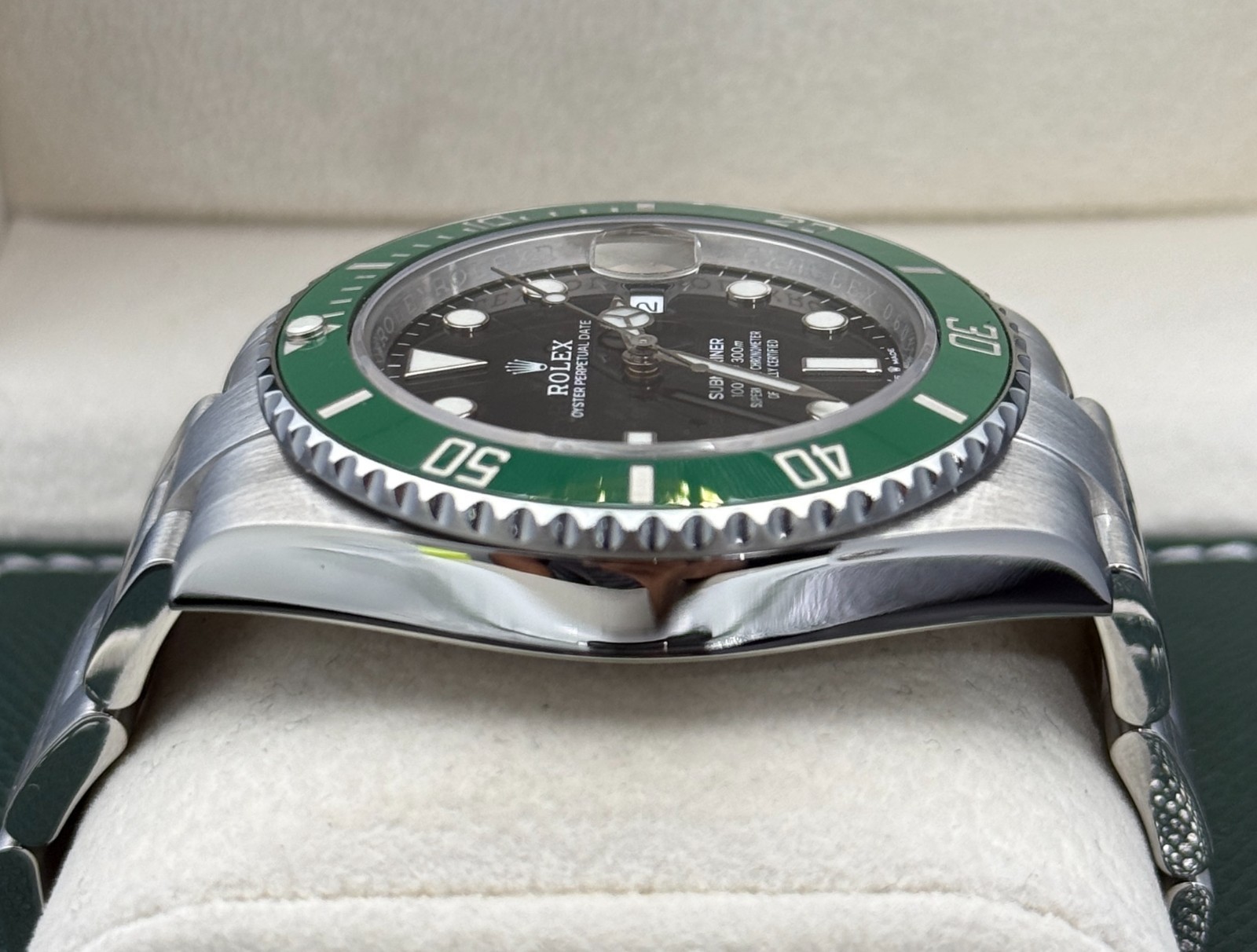 Rolex CPO Submariner “Starbucks” 126610LV Black Dial 41MM Men’s Watch