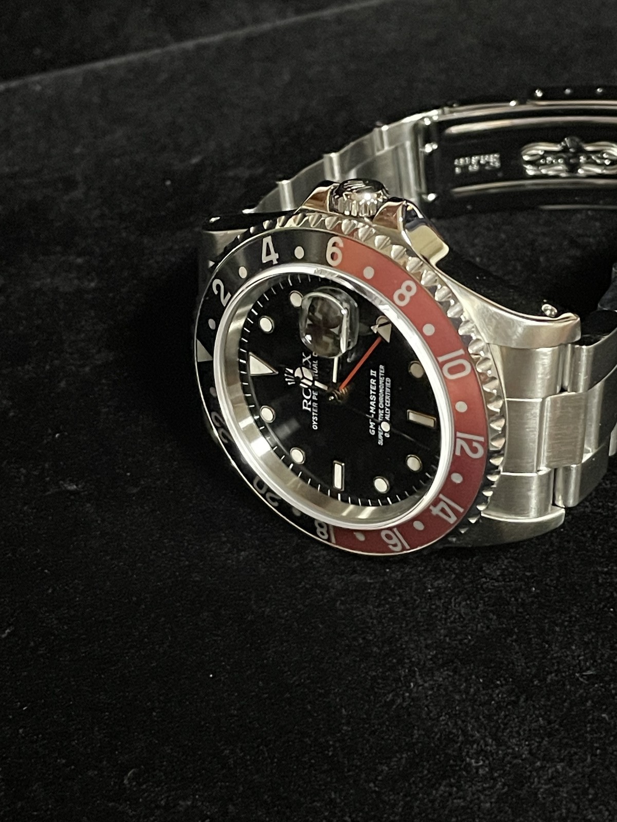 1997 Rolex Coke GMT-Master II 16710 Black Dial SS Oyster No Papers 40mm