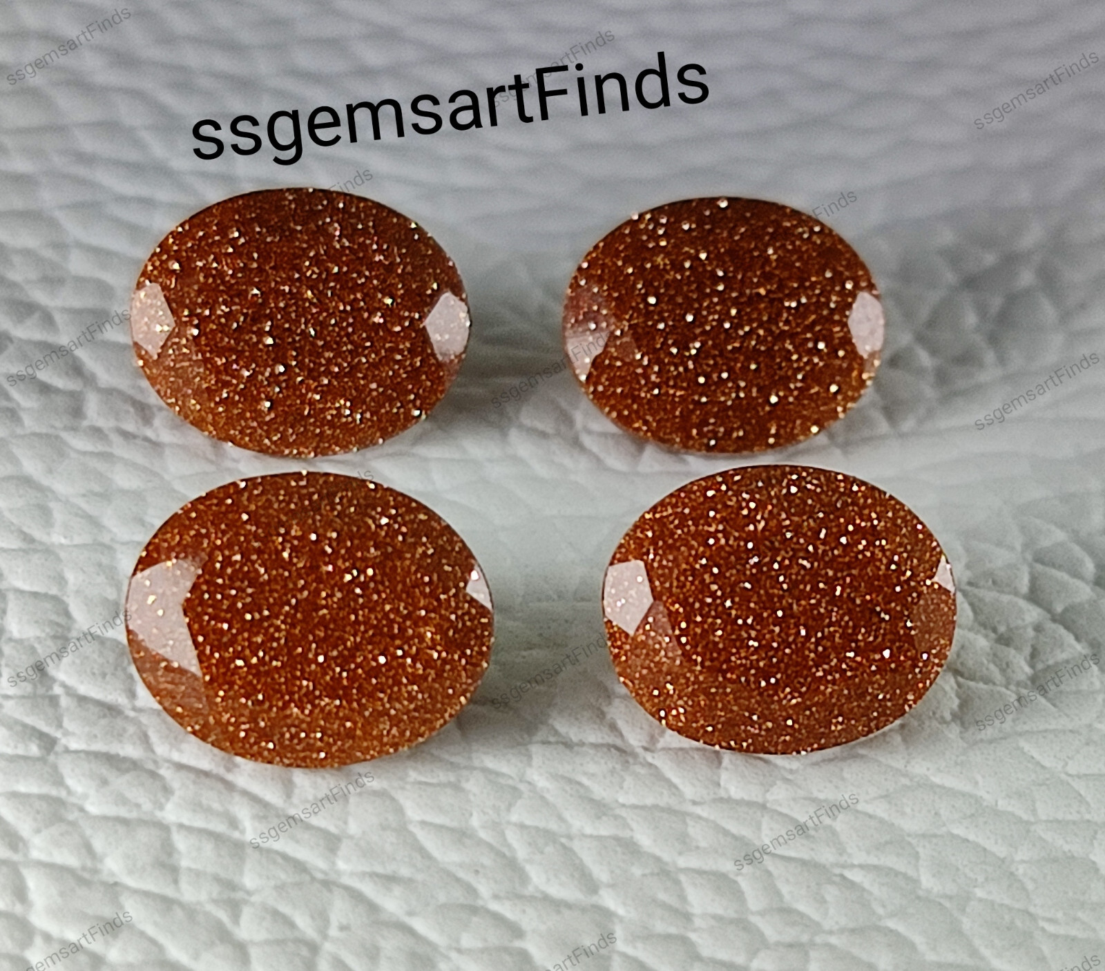 Natural gold Sandstone Faceted oval Shape Loose Gemstone For Making Jewelry