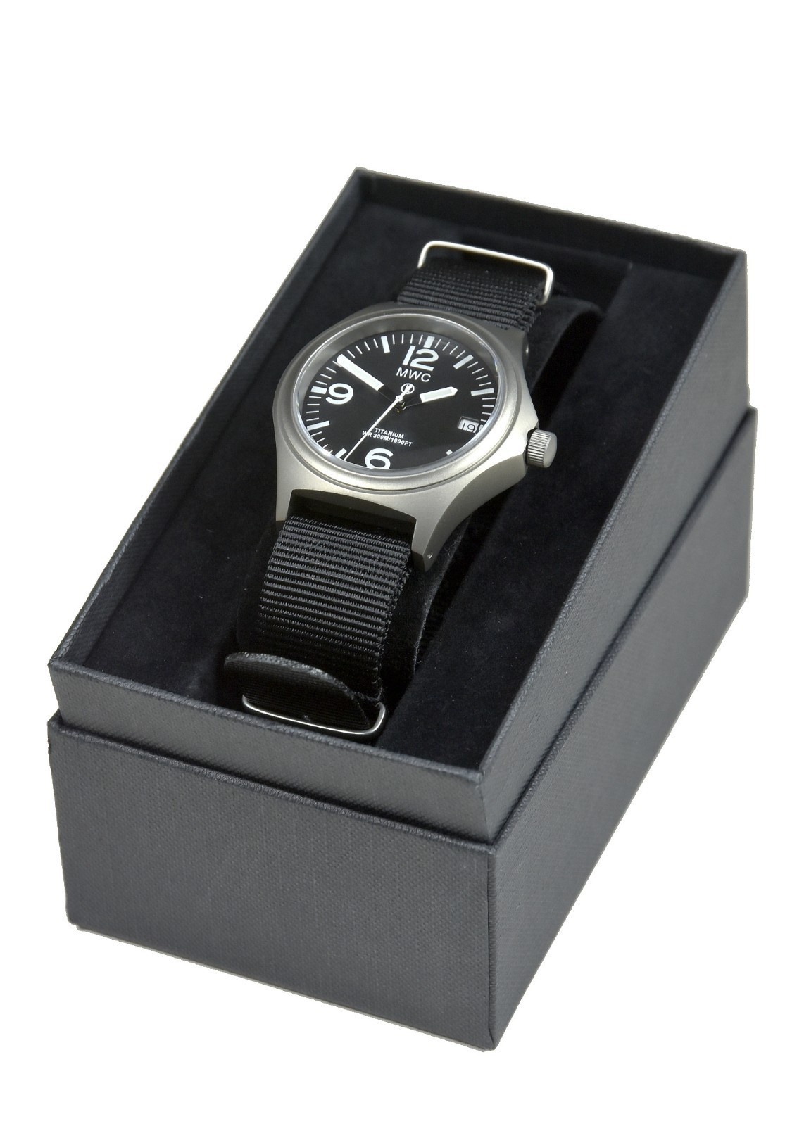 MWC Ltd Edition Titanium Military Watch, 300m Water Resistant & Sapphire Crystal