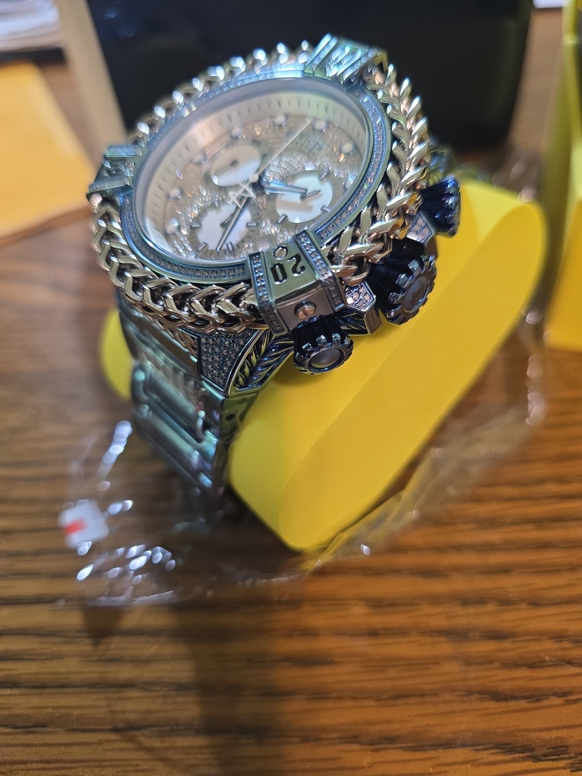 New Invicta Reserve Bolt Hercules 34282 Lim Ed Ice Blue Ronda Z60 539 Gen Diamon