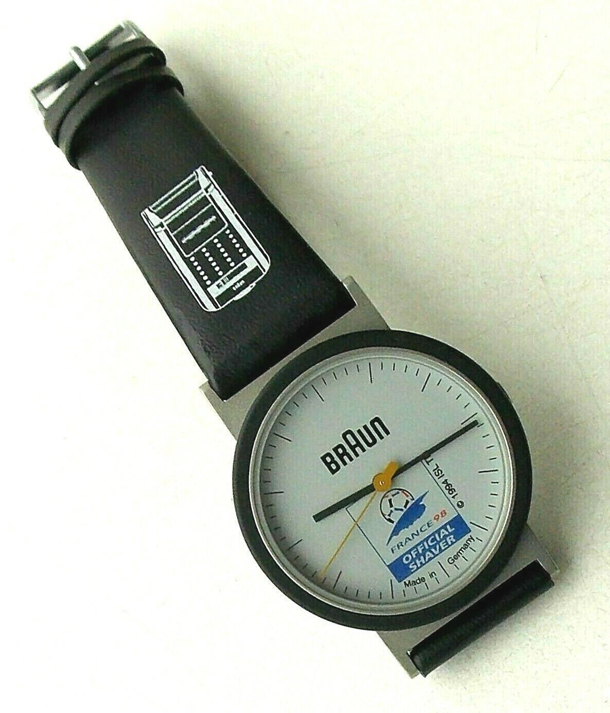 BrAun Soccer WorldCup France 1998 See You in Paris AllStar Team Wrist Watch