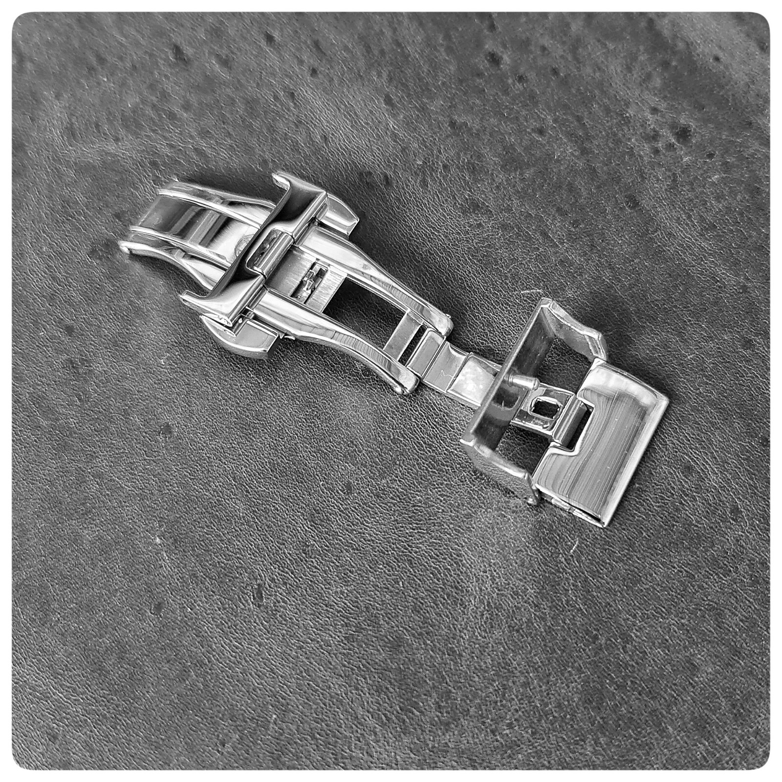 Folding Butterfly clasp Buckle 16mm/18mm/20mm for Grand GS Seiko