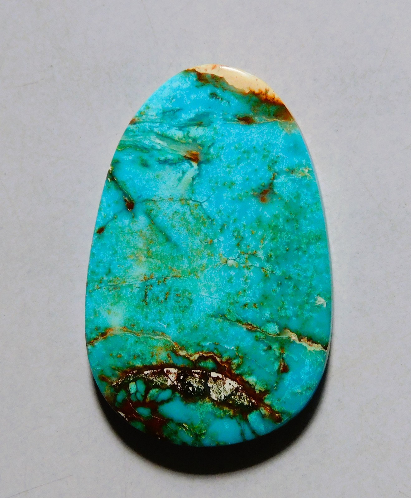 25.60 Cts Sea Sediment Jasper Cabochon Loose Gemstone 36X23X4MM