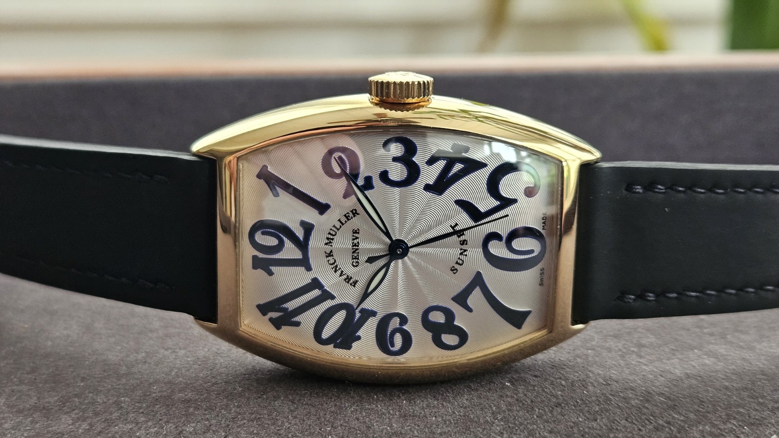 Franck Muller 5850 Sunset 18k YG SERVICED 2026 MINT