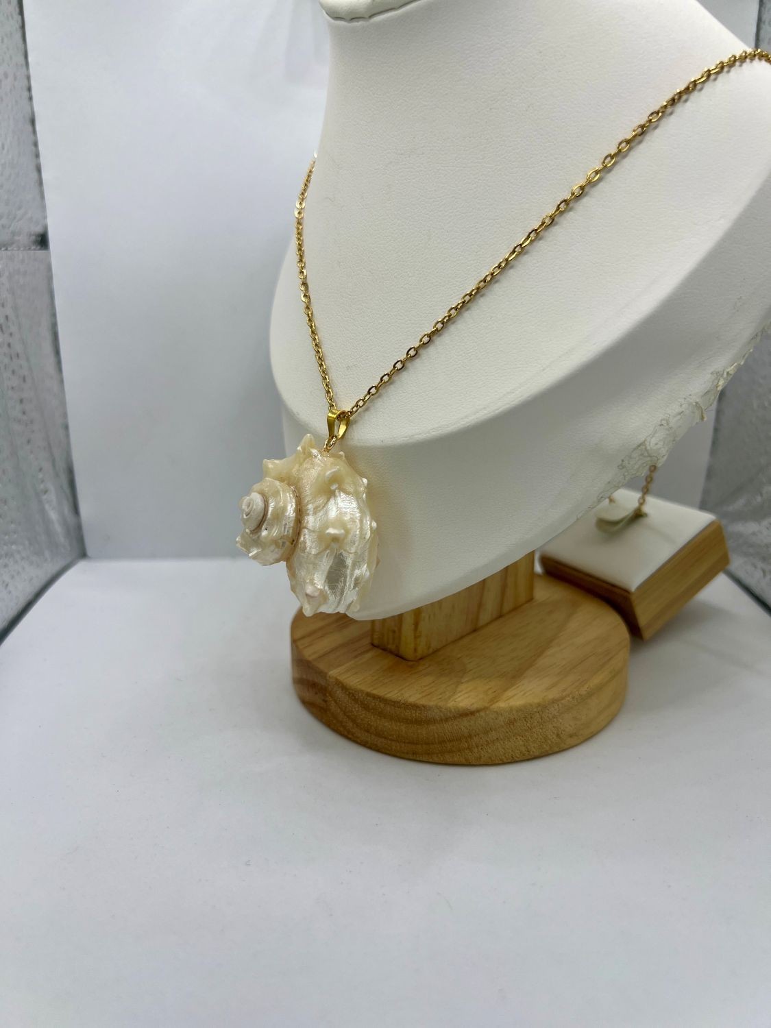 Seashell Gold Chain Necklace