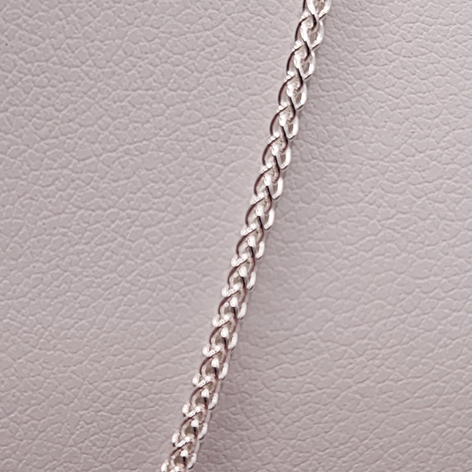 925 NEW Sterling Silver ITALIAN Chain- Wheat 22″ Length 1 mm Width FREE shipping