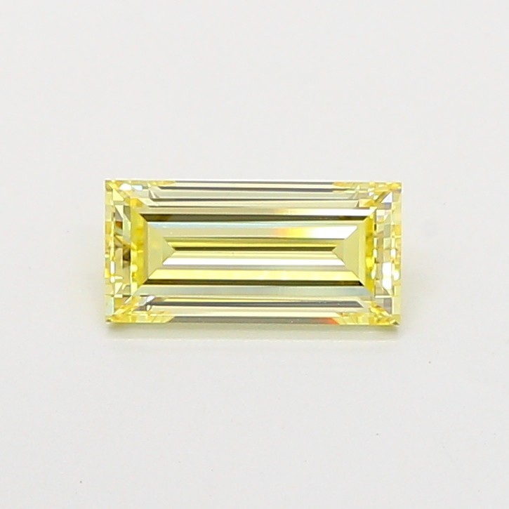 1.02 Carat Fancy Light Yellow Baguette Lab Grown Diamond For Ring | Pendent