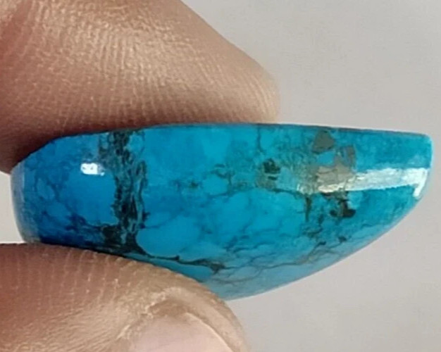 AAA+ Natural Blue Turquoise 32.10 Ct. Pear Cut Loose Gemstone Gift for Birthday