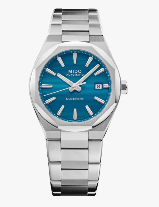 Mido Multifort 8 One Crown Turquoise Men Watch M0555071104100
