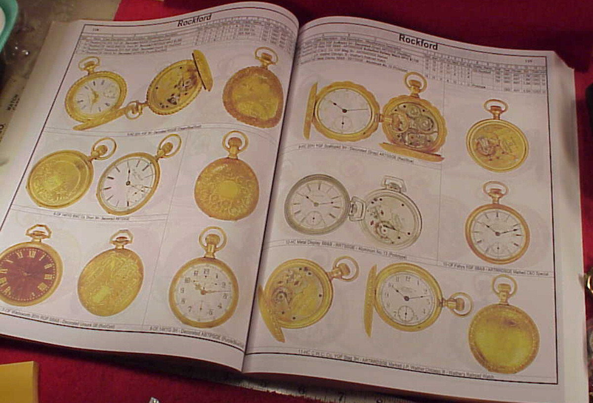 BEGINNING TO END BOOK VINTAGE AMERICAN POCKET WATCHES ROY EHRHARDT 469 pages