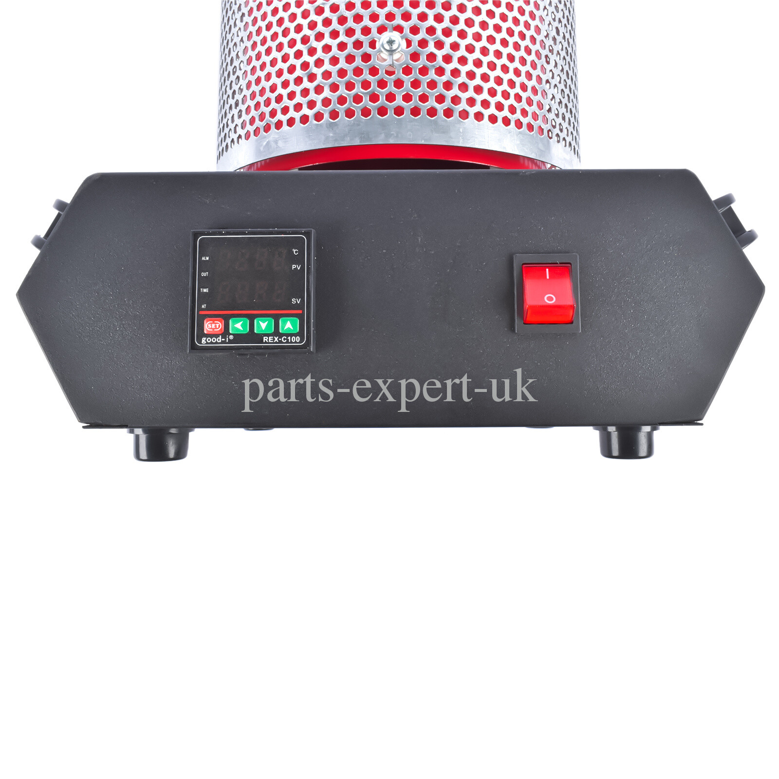 Electric Gold Melting Furnace with Graphite Crucible & Ingot Mold 1150°C/2102°F