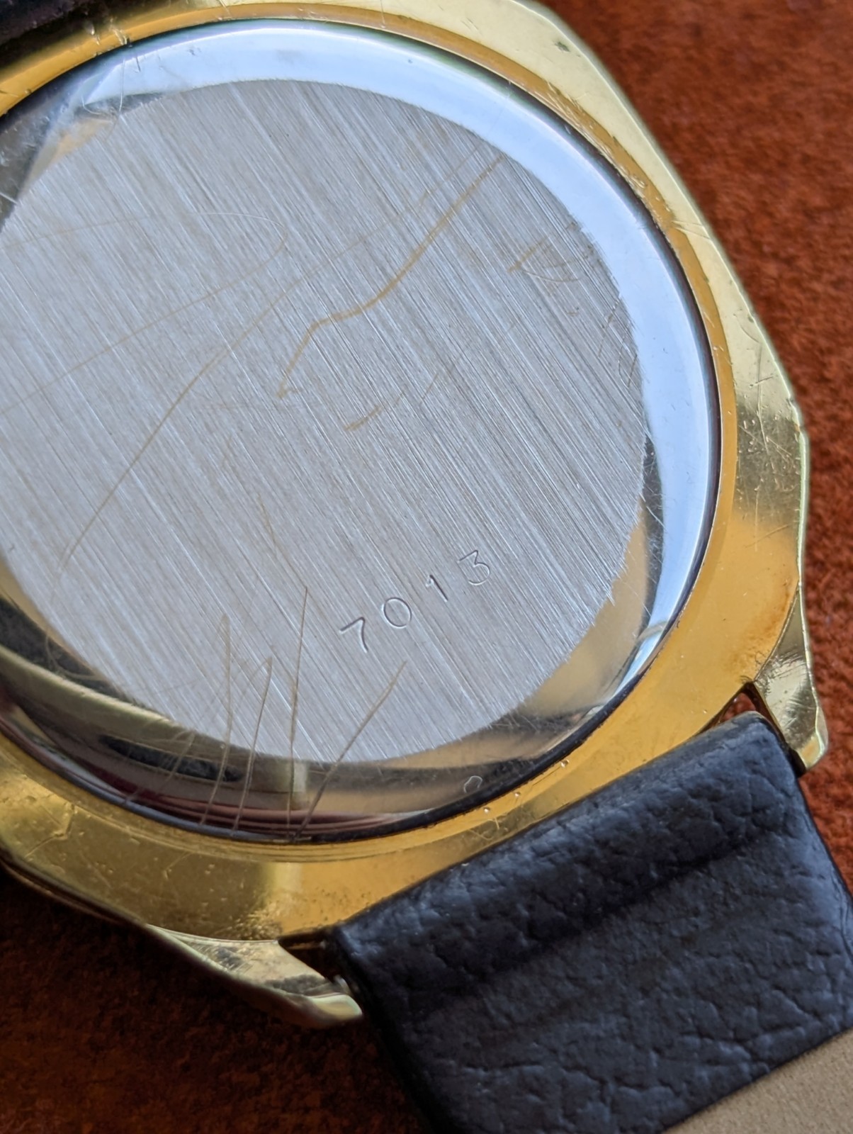 Mid 1980s Raymond Weil 7013 gold filled manual watch, ETA 7001 movement in GWO