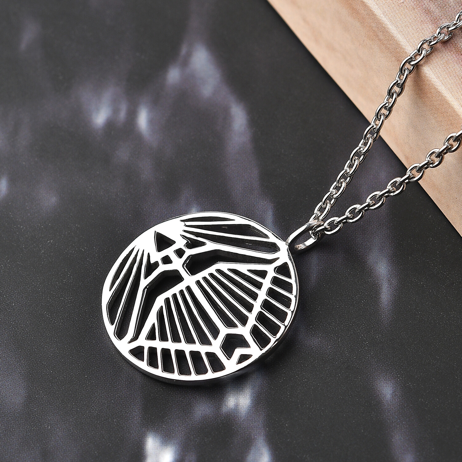 Sagittarius Zodiac Star Sign Pendant Necklace in 925 Sterling Silver 7.5 Grams
