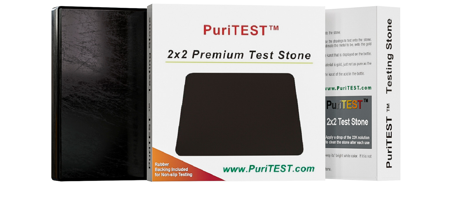 Gold Silver Platinum Jewelry Testing Stone Tool Tester Detect Metal Jewelry JSP