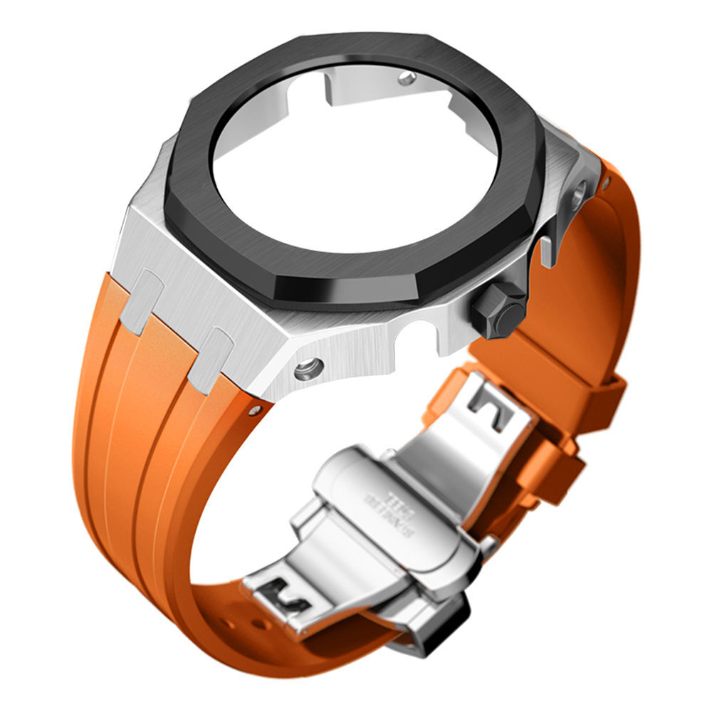 Premium 316L Stainless Steel Case + Strap AP Mod Kit for Casioak GA2100/GA2110