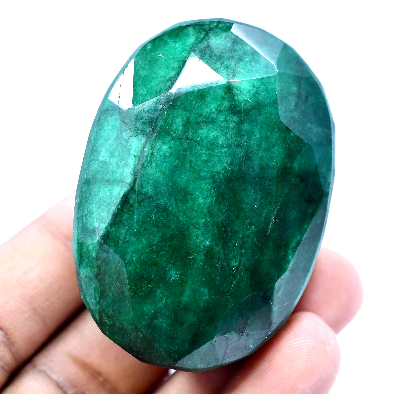 568.0 Ct Natural Huge Green Emerald Earth-Mined Certified Museum Use Gemstone