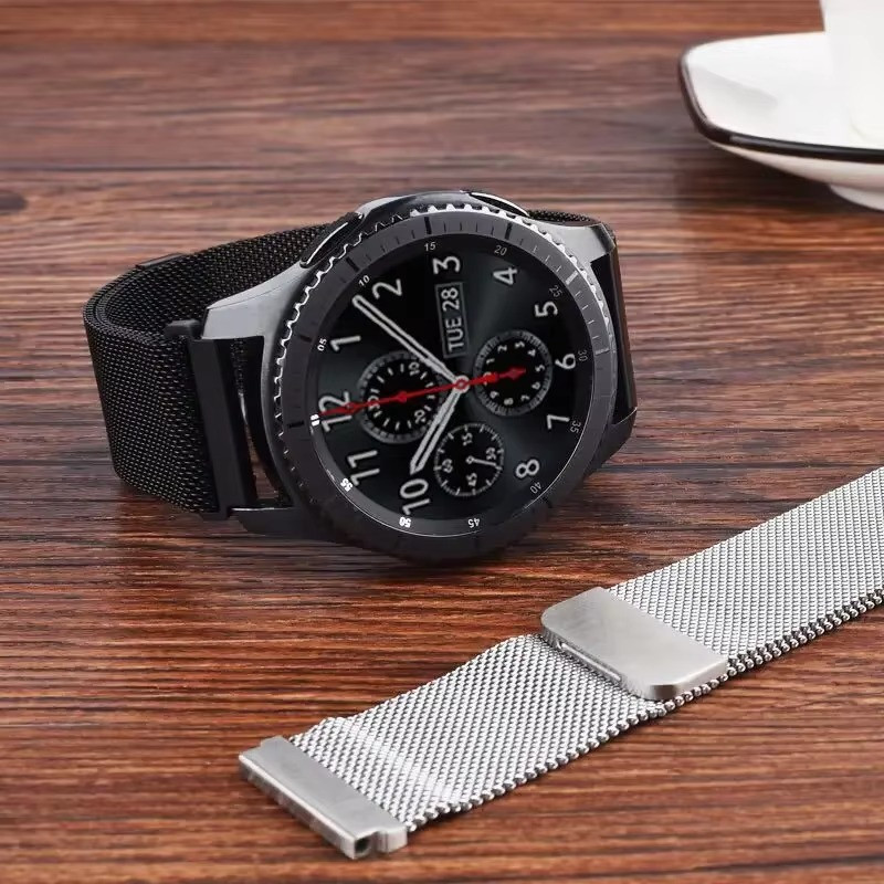 20mm 22mm Quick Fit Milanese Loop Bracelet Stainless Steel Watch Band Strap