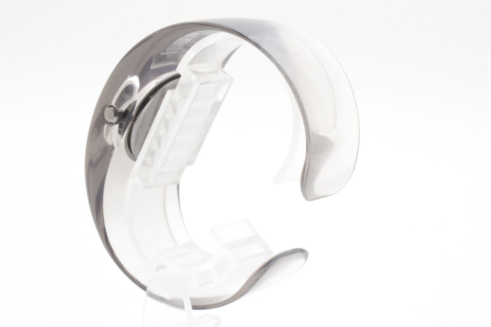 ISSEY MIYAKE VJ20-0100 Clear Bangle Quartz Women’s [Exc +5] Watch From JAPAN
