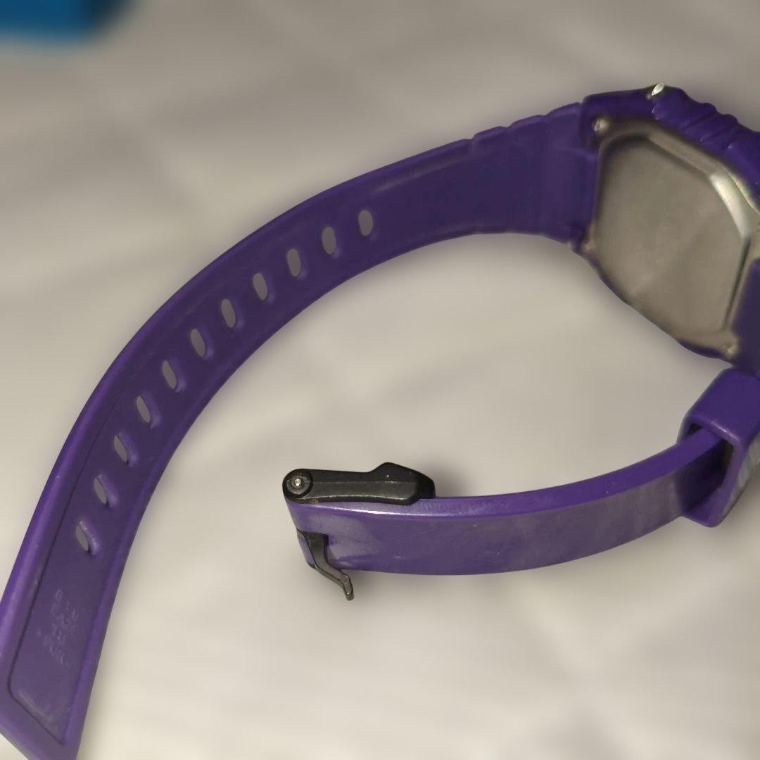 Casio Cheap Casio W-215H Purple Watch NEW