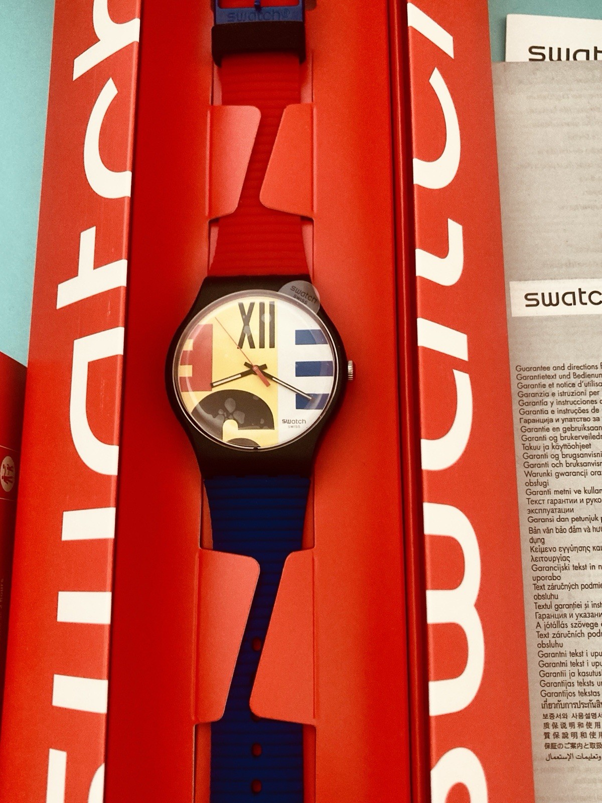Limited Edition Swatch Watch REVIVAL 1987 Nine To Six GB117 SUOB171 New Gent