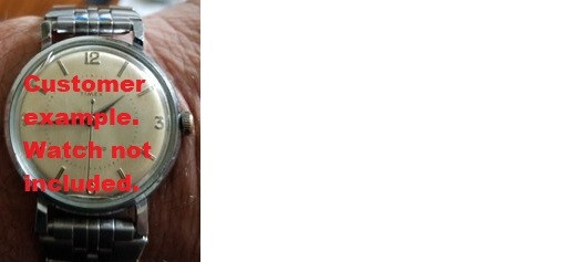 16-22mm Silver Tone Stainless Steel Security Clasp Bracelet Link Watch Band