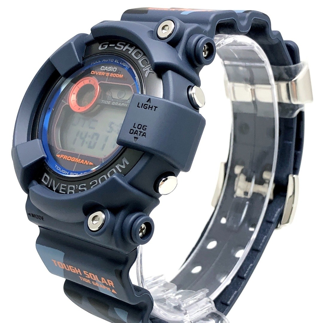 G SHOCK GF 8250CM 2 FROGMAN Men in Camouflage Tough Solar Navy Camouflage Releas